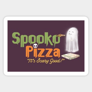 Spooko Pizza Wide Logo Sticker